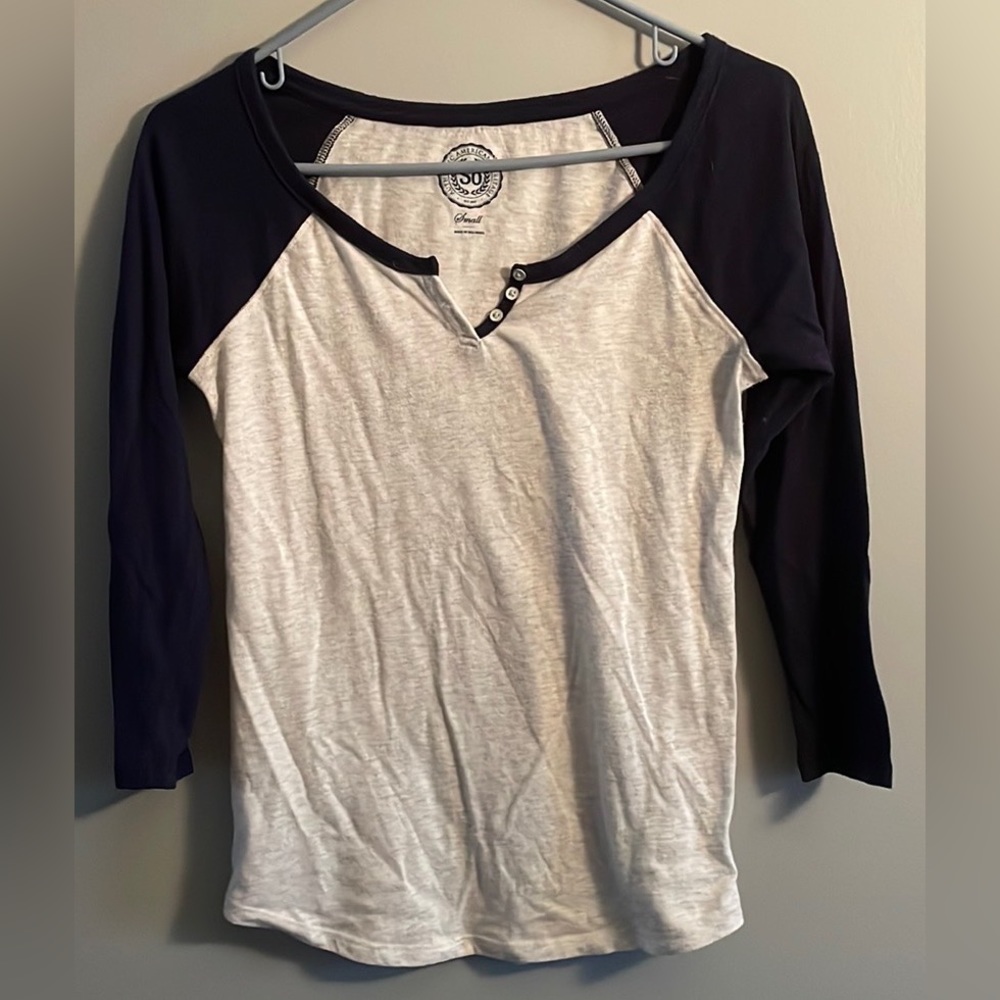 So Baseball T Henley
